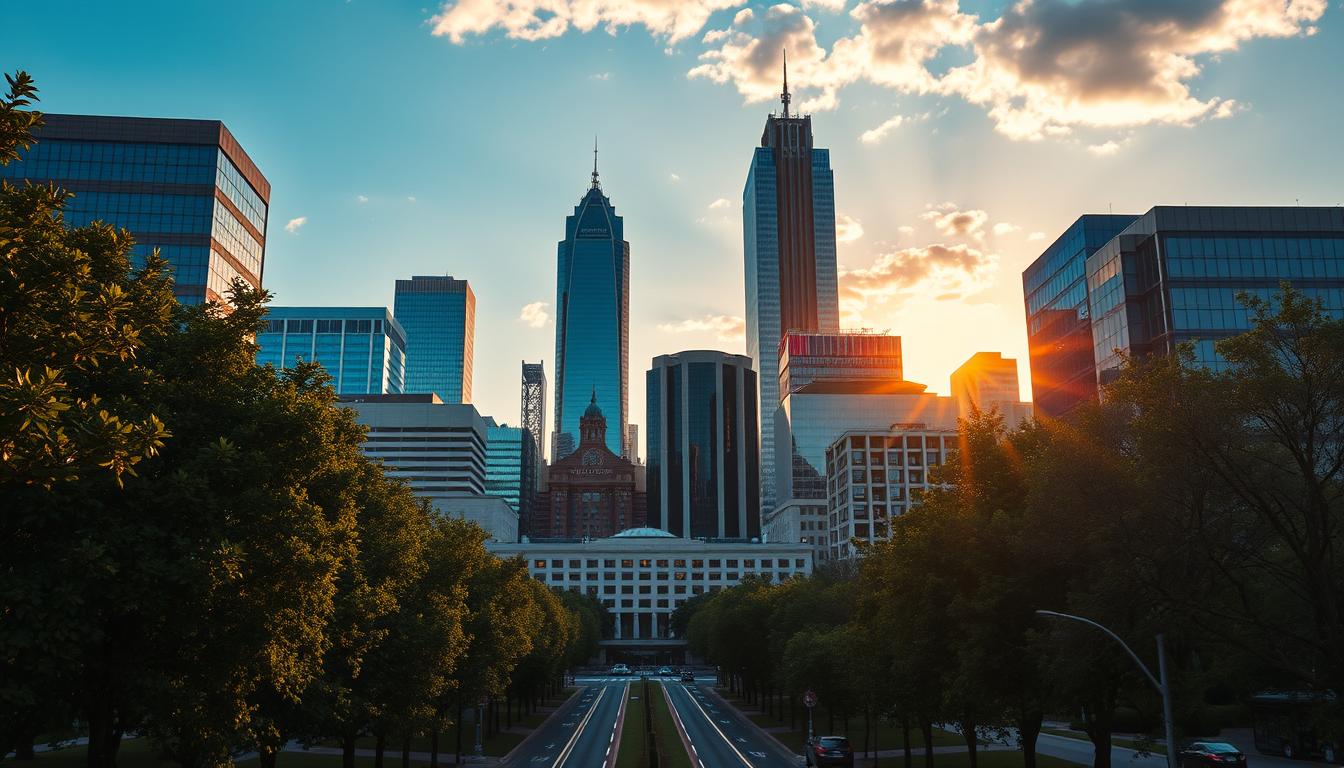 Charlotte NC skyline representing Charlotte top industries and software needs